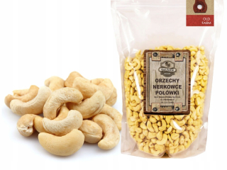 Orechy - PEŇAŽNÉ ORECHY 500 G POLOVÝCH ORECHOV BEZ SOLI