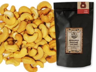 Orechy - Kinky celé pražené solené 1 kg kešu
