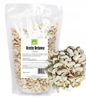 Orechy - CASE Polovičné kvalitné kešu oriešky 1kg