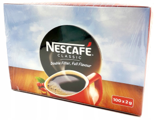 Instantná káva -  NESACAFE CLASSIC Rozpustné kávy 100 vrecúška