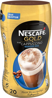 Cappuccino - Kapučíno - NESCAFE * cappuccino zlato menej cukor 250g