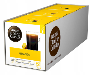 Kávové kapsule - NESCAFE DOLCE GUSTO Caffe Crema Grande 90 kapsúl