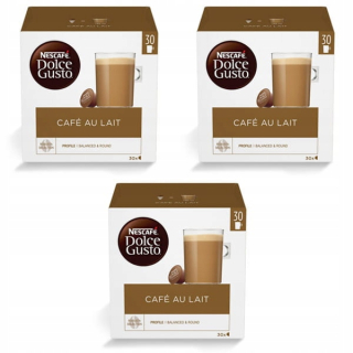Kávové kapsule - NESCAFE DOLCE GUSTO CAFE AU LAIT 90 kapsúl
