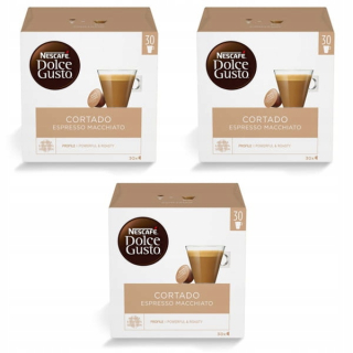 Kávové kapsule - NESCAFE DOLCE GUSTO CORTADO Espresso Macchiato 90
