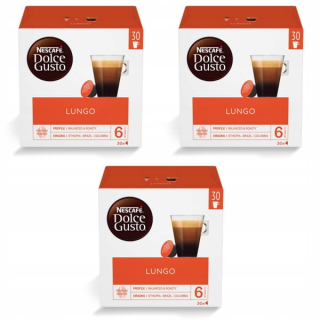 Kávové kapsule - NESCAFE DOLCE GUSTO LUNGO 90 Kapsuly