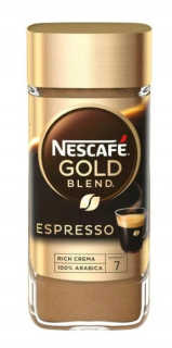 Instantná káva -  NESCAFE Espresso Rozpustné 100% Arabica 6x100g