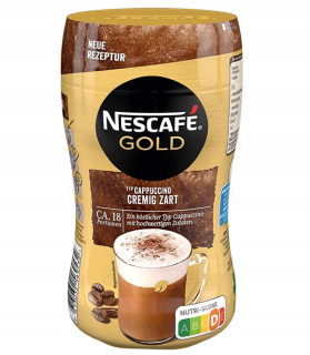 Cappuccino - Kapučíno - NESCAFE GOLD CAPPUCCINO CREAMY 250g Z NEMECKA