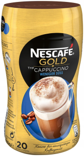 Cappuccino - Kapučíno - NESCAFE GOLD CAPPUCCINO menej cukru môže 250g