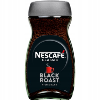 Instantná káva -  NESCAFE RUN.CLAS.BLACK ROAST200G ..