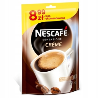 Instantná káva - NESCAFÉ SENSAZIONE CRÉME DISSOLVING 75G-2ks.