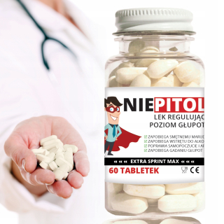 Niepitol reguluje hladinu hlúpe vtipné tablet