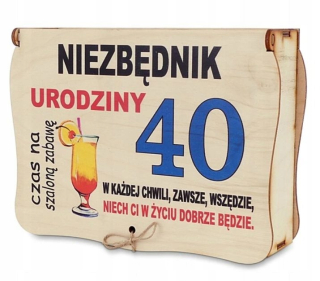 NUTNÁ DARČEKOVÁ SADA 40. NARODENINY 40