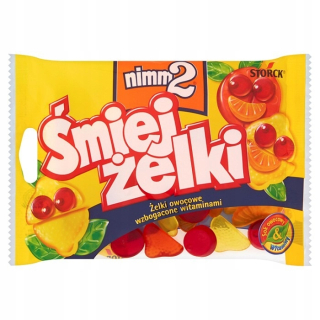 NIMM2 LAUGH GELY - ŠŤAVA A VITAMÍNY 100G - 12 KUSOV