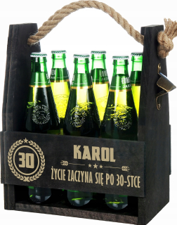 PIVO NOSIČ DARČEK rytec na krabice + OTVÁRAČ