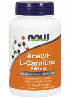 Teraz acetyl L-karnitín 100 uzávery (500 mg) karnitínu