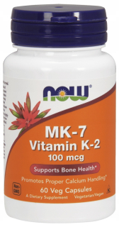 Teraz potraviny MK-7 Vitamín K-2 100MCG - 60 Kaps M-Z