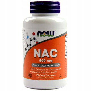 Teraz potraviny NAC N-Acetyl Cysteín 600mg 100Caps