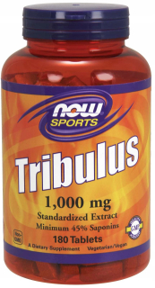 Testosterón - Teraz potraviny Tribulus 1000mg - Mass-zóna 180