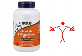 Spaľovač tuku - Teraz potraviny acetyl L-karnitín 500mg - 50 VCAPS