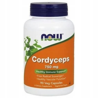 Teraz Foods Cordyceps 750mg 90 čiapky