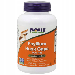 Spaľovač tuku - Teraz Psillium Husk 500mg 200Vcap Brzdy Appetite