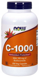 Teraz vitamín C-1000 Bioflavonoids 250 K Vitamín C