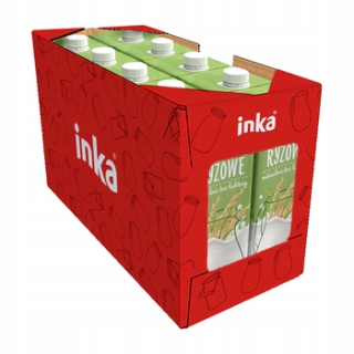 NOVÝ! Ryžový nápoj Inka s vápnikom (zvarený) 10X1l