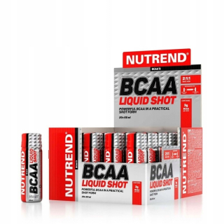 Aminokyseliny - NUTREND BCAA ShOST 20X 60 ml aminokyseliny v kvapaline