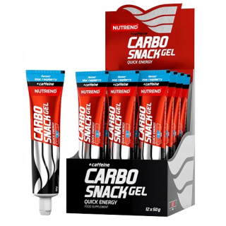 NUTREND CARBO SNACK TUBE 12x50G ENERGETICKÝ GÉL