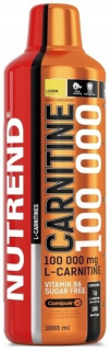 Spaľovač tuku - NUTREND CARNITÍN 100 000 mg 1000 ml L-karnitínu