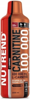 Spaľovač tuku - NUTREND CARNITINE 1000 ML L-KARNITÍN TEKUTÝ