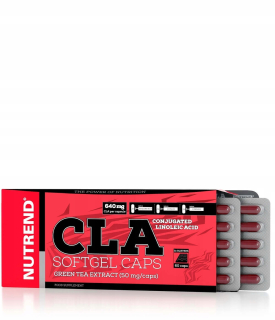 Spaľovač tuku - NUTREND CLA SOFTGEL 60KAPS ZNÍŽENIE BEZPEČNOSTI