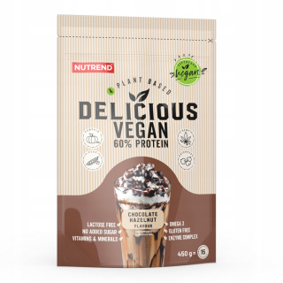 Proteín - NUTREND CHUTNÝ VEGANOVÝ PROTEÍN 450g VEGANOVÝ PROTEÍN