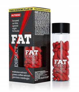 Spaľovač tuku - NUTREND FAT DIRECT 60KAPS TUKOVNOSTI TUKU NA NIVE!