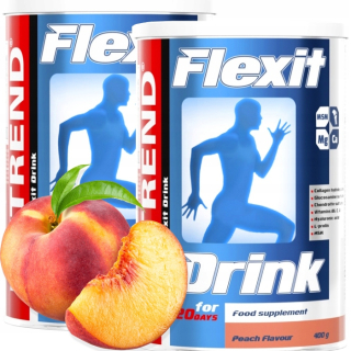 Ochrana kĺbov -  NUTREND FLEXIT DRINK 2X400G FLEX MSM Kolagénové rybníky