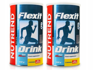 Ochrana kĺbov - NUTREND FLEXIT DRINK 2X600G Silné kolagénové rybníky