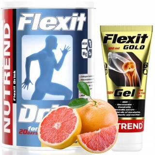 Ochrana kĺbov - NUTREND FLEXIT DRINK 400GR + GEL ZADARMO