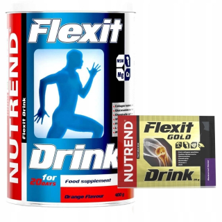 Ochrana kĺbov -  NUTREND FLEXIT NÁPOJ 400g OCHRANA KĹBOV FLEX MSM