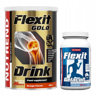 Ochrana kĺbov -  NUTREND FLEXIT DRINKA GOLD 400 Gelacoll silné rybníky