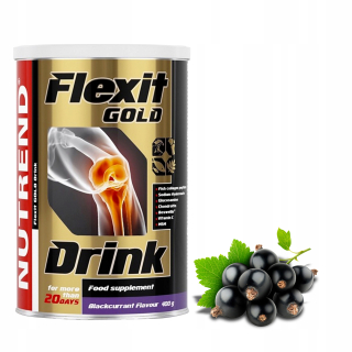 Ochrana kĺbov - NUTREND FLEXIT DRINK GOLD 400G GLUCOSAMINE MSM