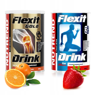 Ochrana kĺbov -  NUTREND FLEXIT DRINK GOLD 400g + 400g ZDRAVÉ KĹBY