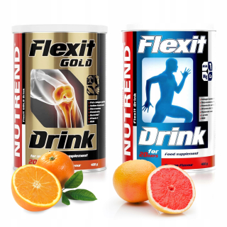 Ochrana kĺbov -  NUTREND FLEXIT DRINK GOLD 400g + FLEXIT 400g KĹBY