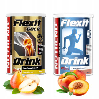 Ochrana kĺbov - NUTREND FLEXIT NÁPOJOVÉ ZLATO 400g + SADA FLEXIT 400g
