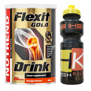Ochrana kĺbov -  NUTREND FLEXIT DRINKA GOLD 400G Zdravé rybníky + Bidon