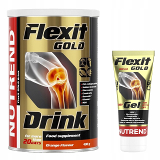 Ochrana kĺbov -  NUTREND FLEXIT DRINKOVÉHO PROSTRIEDKAŤU ZLOŽENIE + GELOVANIE KOVOV