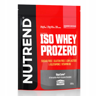 Proteín - NUTREND ISO WHEY PROZERO 500g PROTEIN ISOLATE WPI