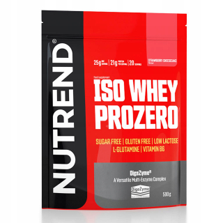 Proteín - NUTREND ISO WHEY PROZERO 500g PROTEÍN IZOLÁT NULA