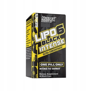 Spaľovač tuku - Nutrex Lipo-6 Black Intense 60CAP USA !!!