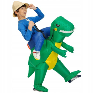 Halloween - Nafukovací kostým Halloween s dinosaurom