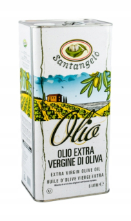 Olivový olej - Najlepšie Talianske Olive Santangelo Extra vergic 5l